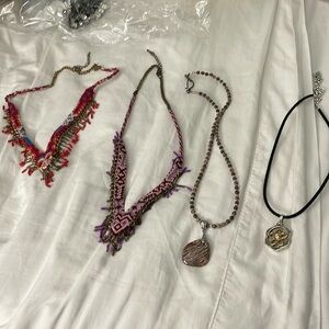 4 beautiful necklaces